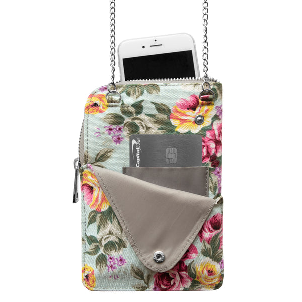 Littlearth New York Giants Canvas Floral Smart Purse