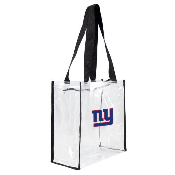littlearth New York Giants Clear Square Stadium Tote