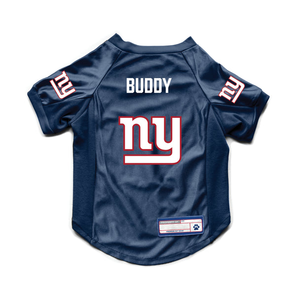 Littlearth New York Giants Custom Pet Stretch Jersey