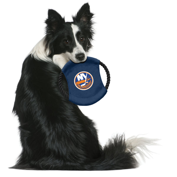 Littlearth New York Islanders Team Flying Disc Pet Toy