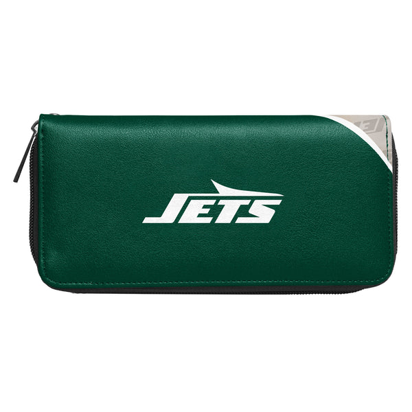 littlearth New York Jets Curve Zip Organizer Wallet