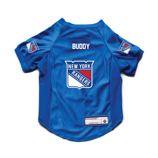 littlearth New York Rangers Custom Pet Stretch Jersey