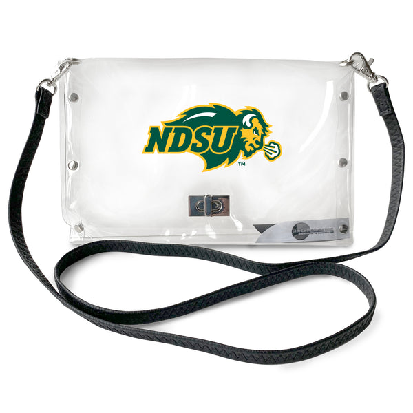 Littlearth North Dakota State University Clear Envelope Purse