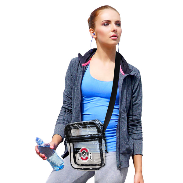 Littlearth Ohio State University Clear Sideline Purse