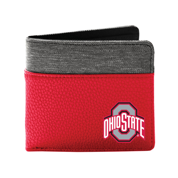 littlearth Ohio State University Pebble BiFold Wallet