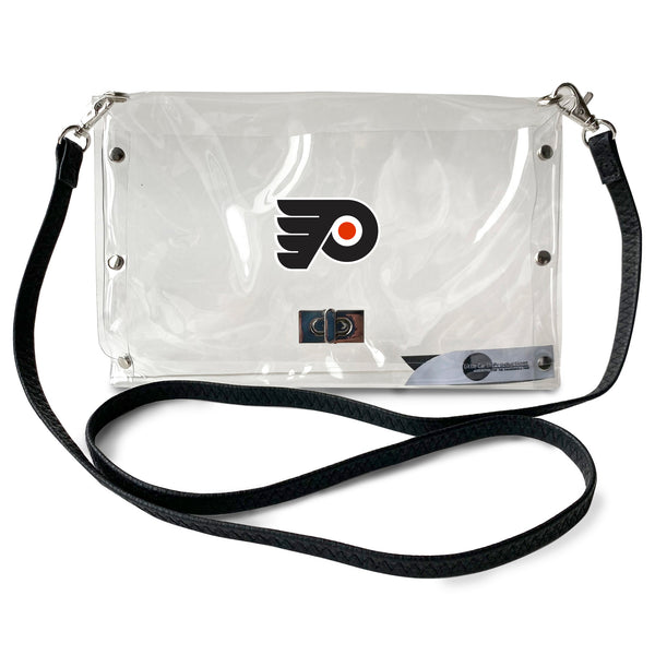 littlearth Philadelphia Flyers Clear Envelope Purse