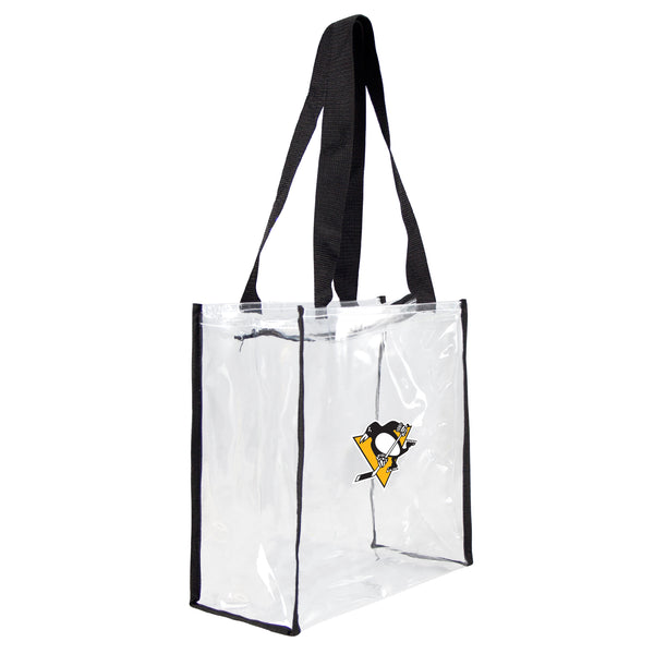 littlearth Pittsburgh Penguins Clear Square Stadium Tote