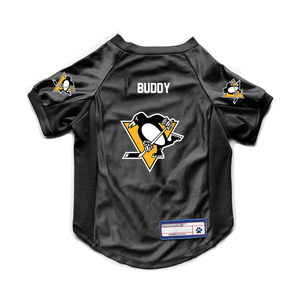 littlearth Pittsburgh Penguins Custom Pet Stretch Jersey