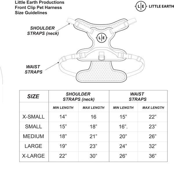Littlearth Pittsburgh Penguins Front Clip Pet Harness