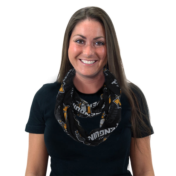 Littlearth Pittsburgh Penguins Sheer Infinity Scarf