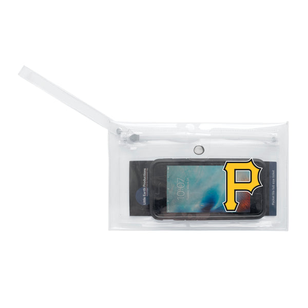 Littlearth Pittsburgh Pirates Clear Ticket Wristlet
