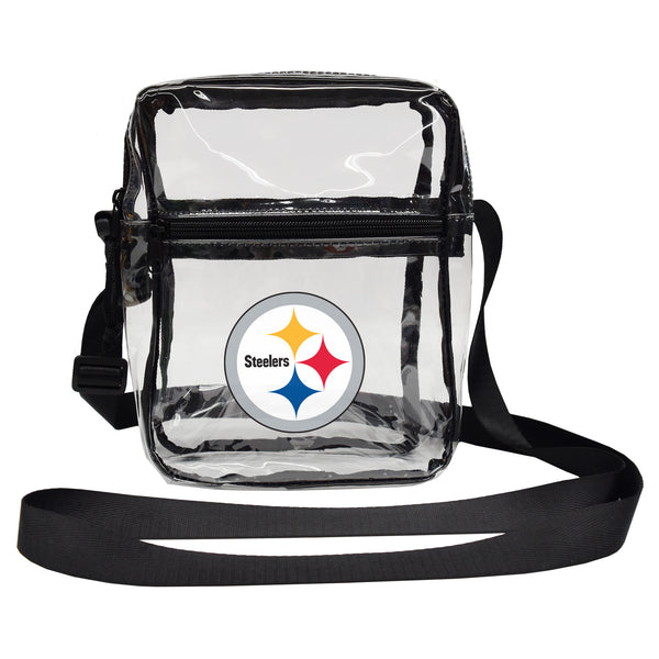 littlearth Pittsburgh Steelers Clear Sideline Purse