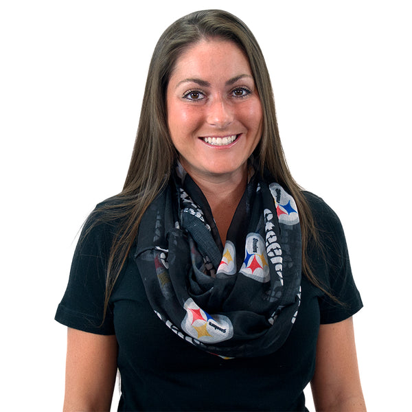 Littlearth Pittsburgh Steelers Sheer Infinity Scarf