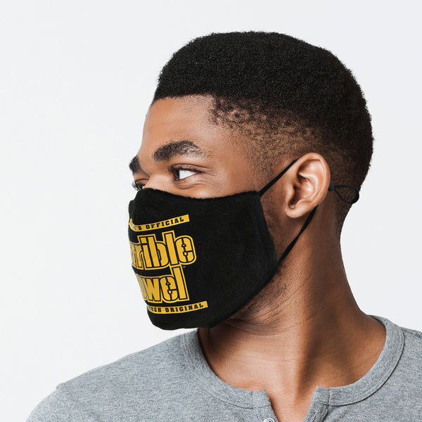 Littlearth Pittsburgh Steelers Terrible Towel Mask Black