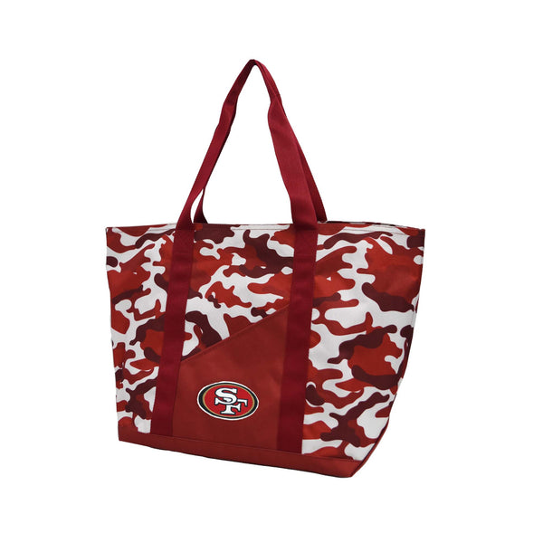 littlearth San Francisco 49ers Super-Duty Camo Tote