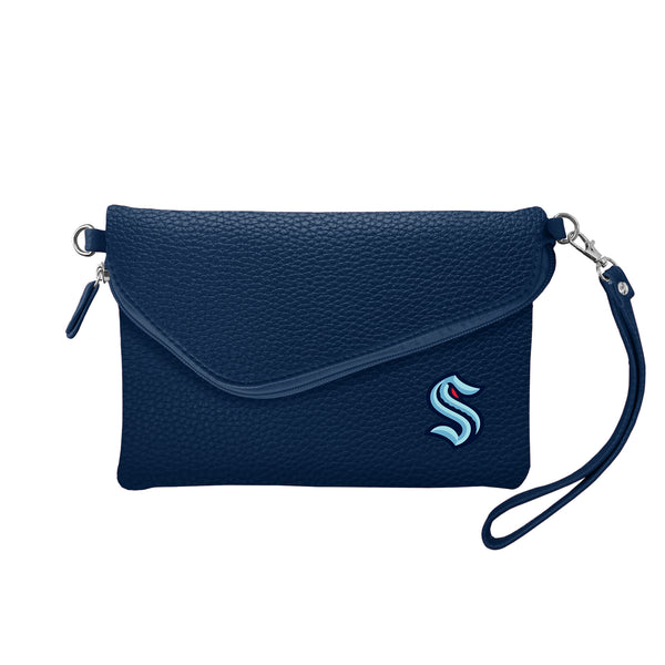 littlearth Seattle Kraken Fold Over Crossbody Pebble