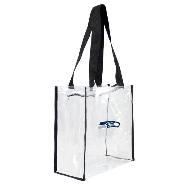 littlearth Seattle Seahawks Clear Square Stadium Tote