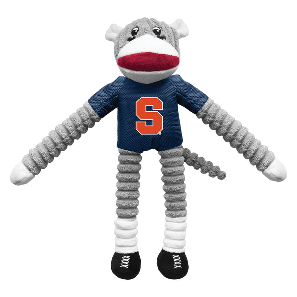 littlearth Syracuse University Team Sock Monkey Pet Toy