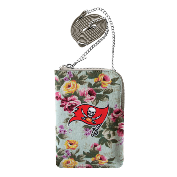 littlearth Tampa Bay Buccaneers Canvas Floral Smart Purse