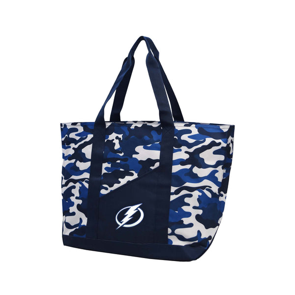 littlearth Tampa Bay Lightning Super-Duty Camo Tote