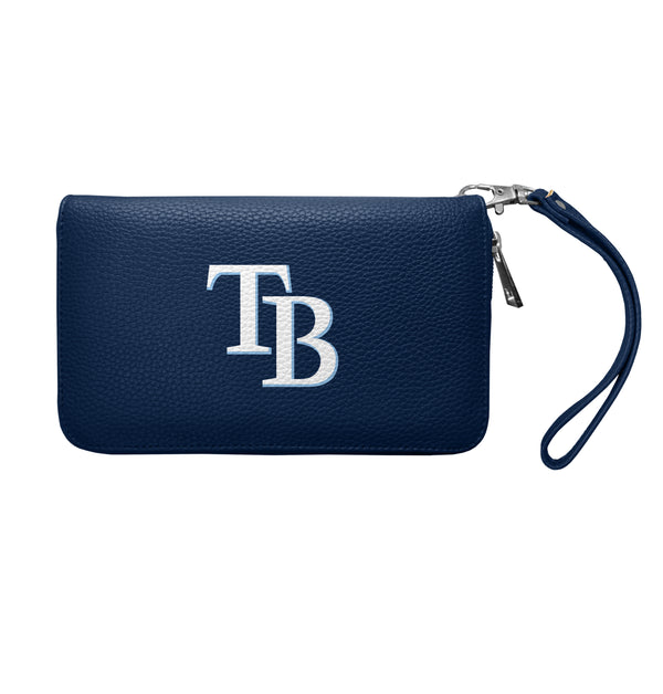 littlearth Tampa Bay Rays Zip Organizer Wallet Pebble