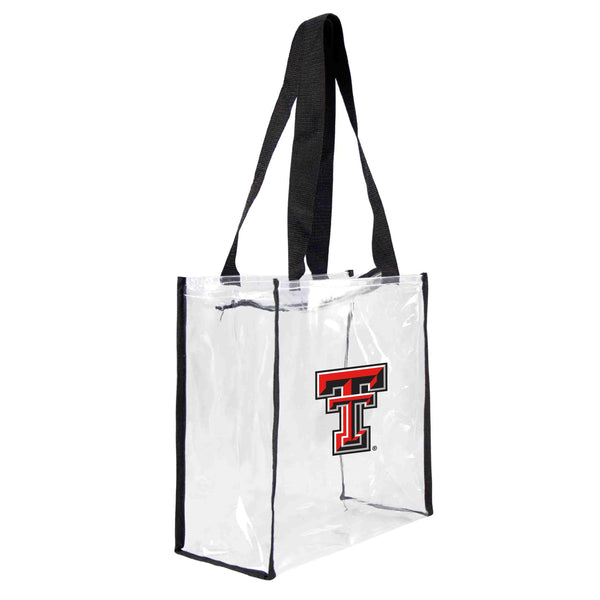 littlearth Texas Tech University Clear Square Stadium Tote