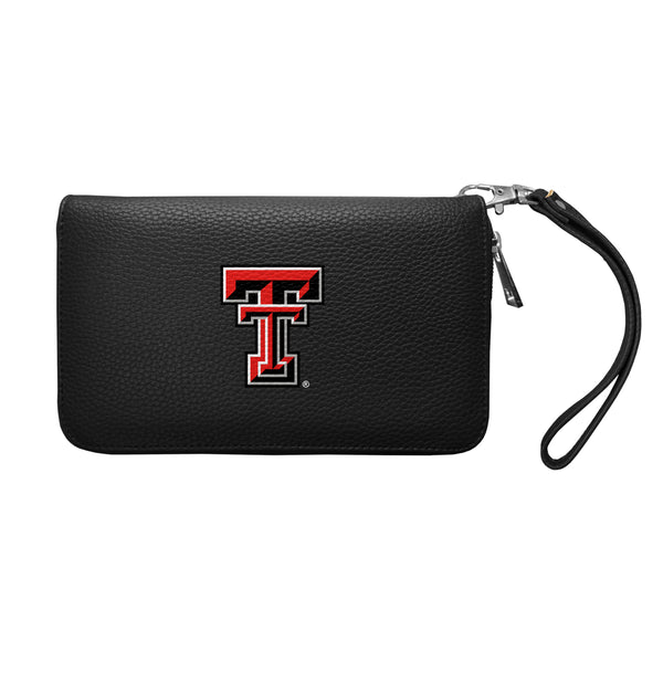 littlearth Texas Tech University Zip Organizer Wallet Pebble