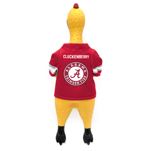 Littlearth University Of Alabama Rubber Chicken Pet Toy