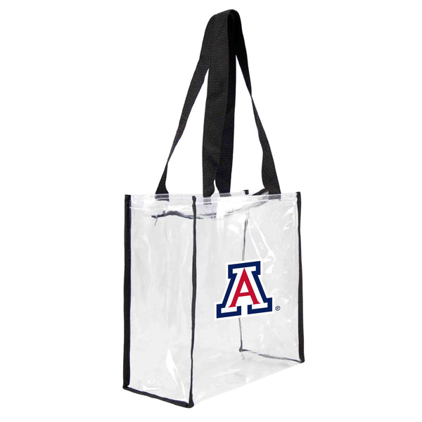 littlearth University of Arizona Clear Square Stadium Tote