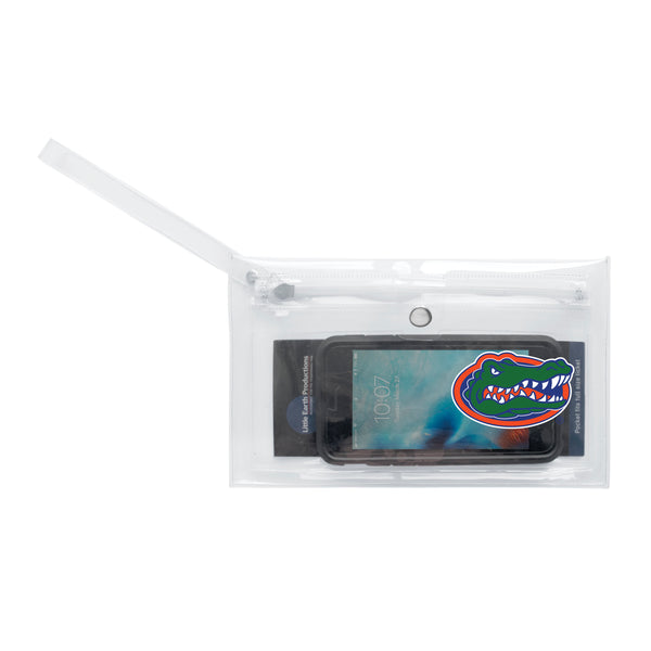 Littlearth University Of Florida Clear Ticket Wristlet