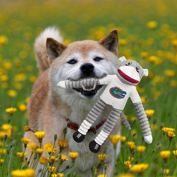 Littlearth University Of Florida Team Sock Monkey Pet Toy