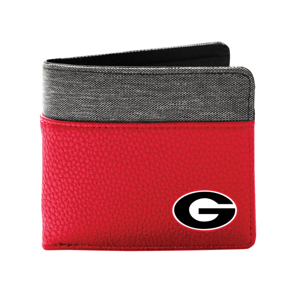 littlearth University of Georgia Pebble BiFold Wallet