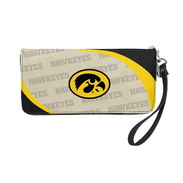 littlearth University of Iowa Curve Zip Organizer Wallet