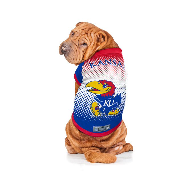 Littlearth University Of Kansas Pet Performance Tee Shirt