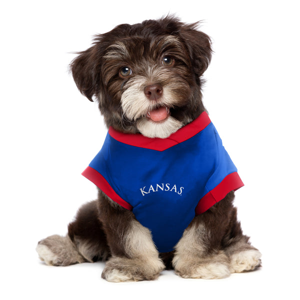Littlearth University Of Kansas Pet Performance Tee Shirt