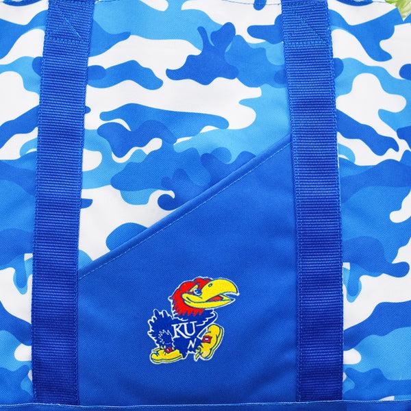 Littlearth University Of Kansas Super-Duty Camo Tote