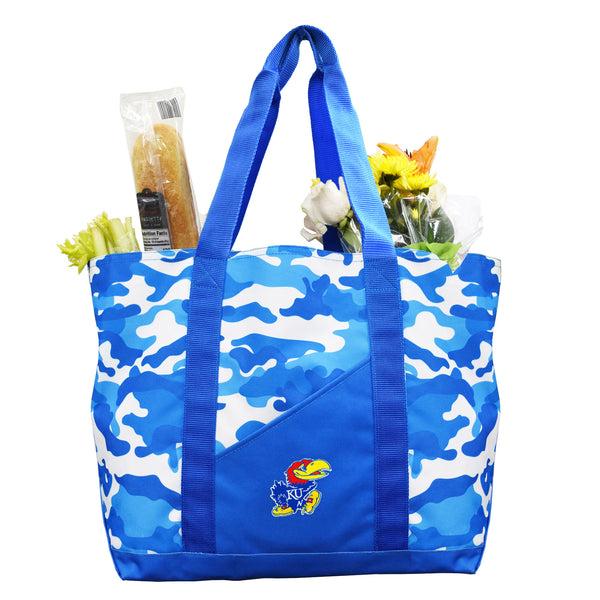 Littlearth University Of Kansas Super-Duty Camo Tote