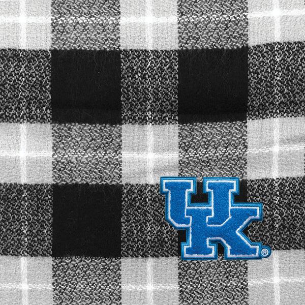 Littlearth University Of Kentucky Plaid Blanket Scarf