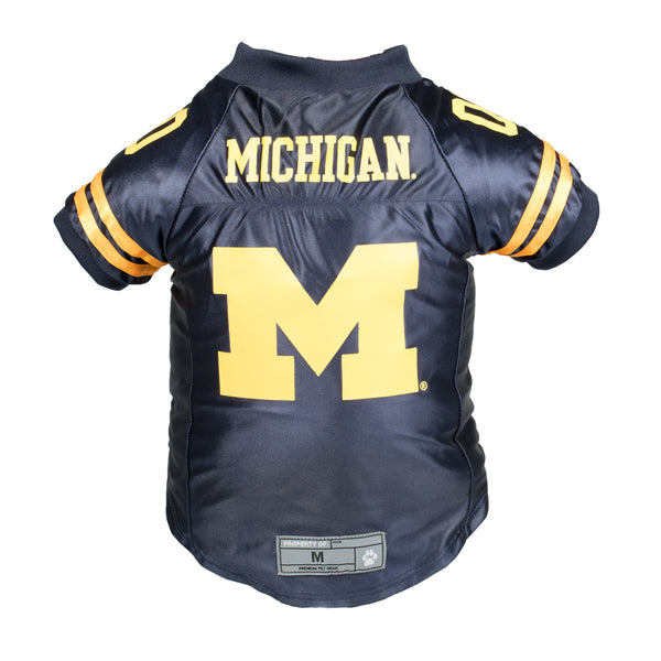 littlearth University of Michigan Pet Premium Jersey