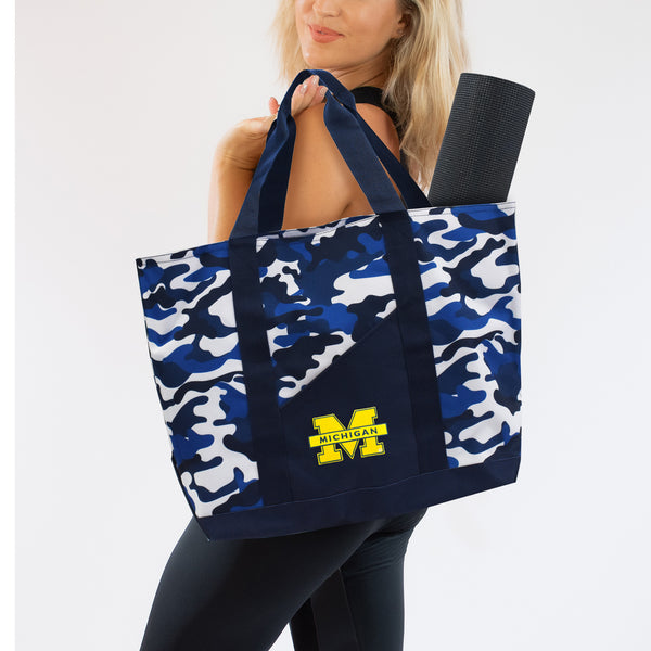 Littlearth University Of Michigan Super-Duty Camo Tote