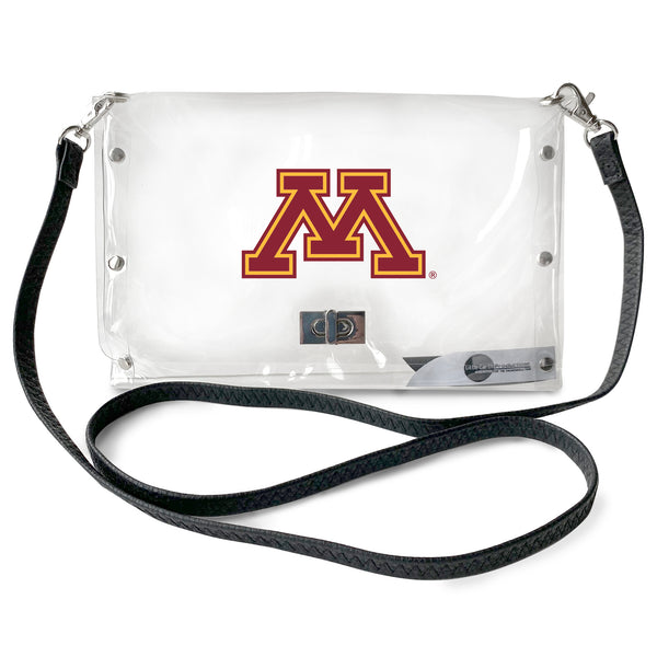 littlearth University of Minnesota Clear Envelope Purse
