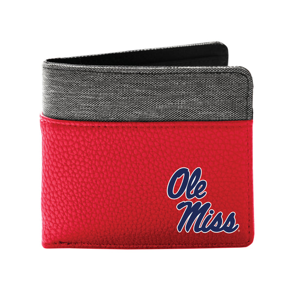 Littlearth University Of Mississippi Pebble BiFold Wallet