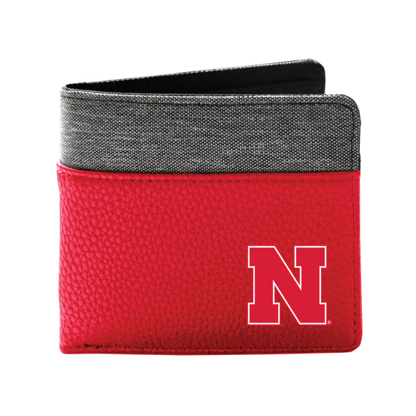 littlearth University of Nebraska Pebble BiFold Wallet