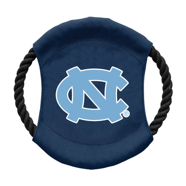littlearth University of North Carolina Team Flying Disc Pet Toy
