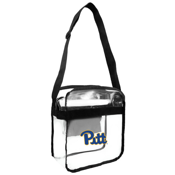 littlearth University of Pittsburgh Clear Carryall Crossbody