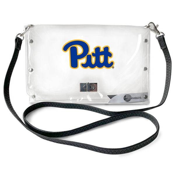 littlearth University of Pittsburgh Clear Envelope Purse