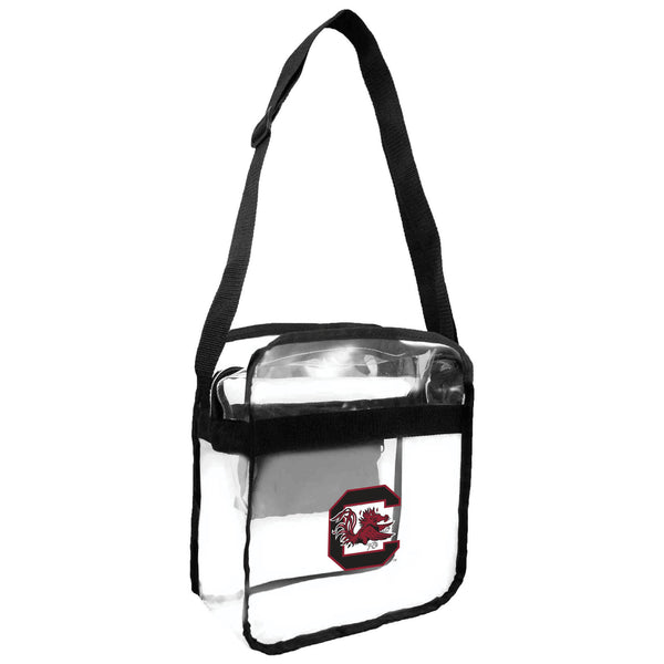littlearth University of South Carolina Clear Carryall Crossbody