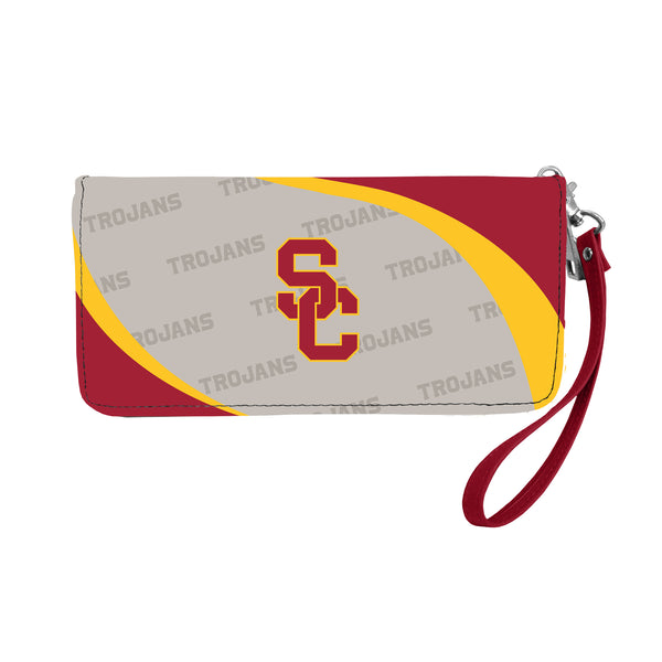 littlearth University of Southern California Curve Zip Organizer Wallet
