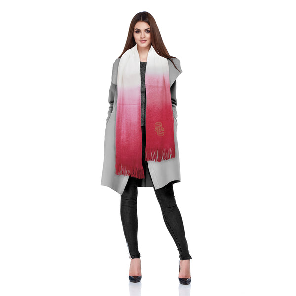 Littlearth University Of Southern California Dip Dye Scarf