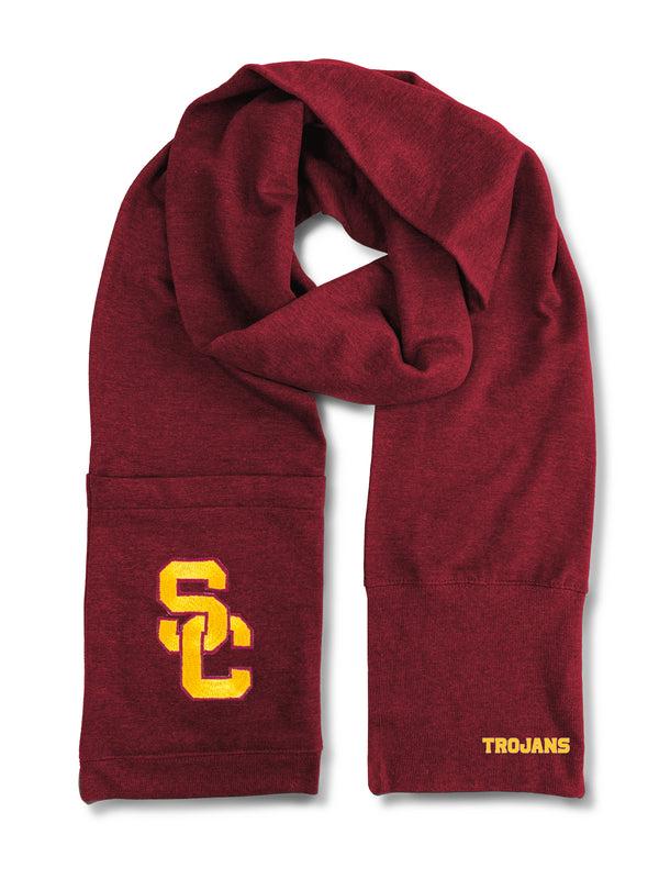 littlearth University of Southern California Jimmy Bean 4 in 1 Scarf